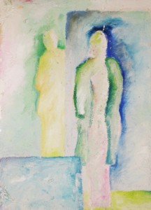 Twee figuren by Janet Plantinga (1984)